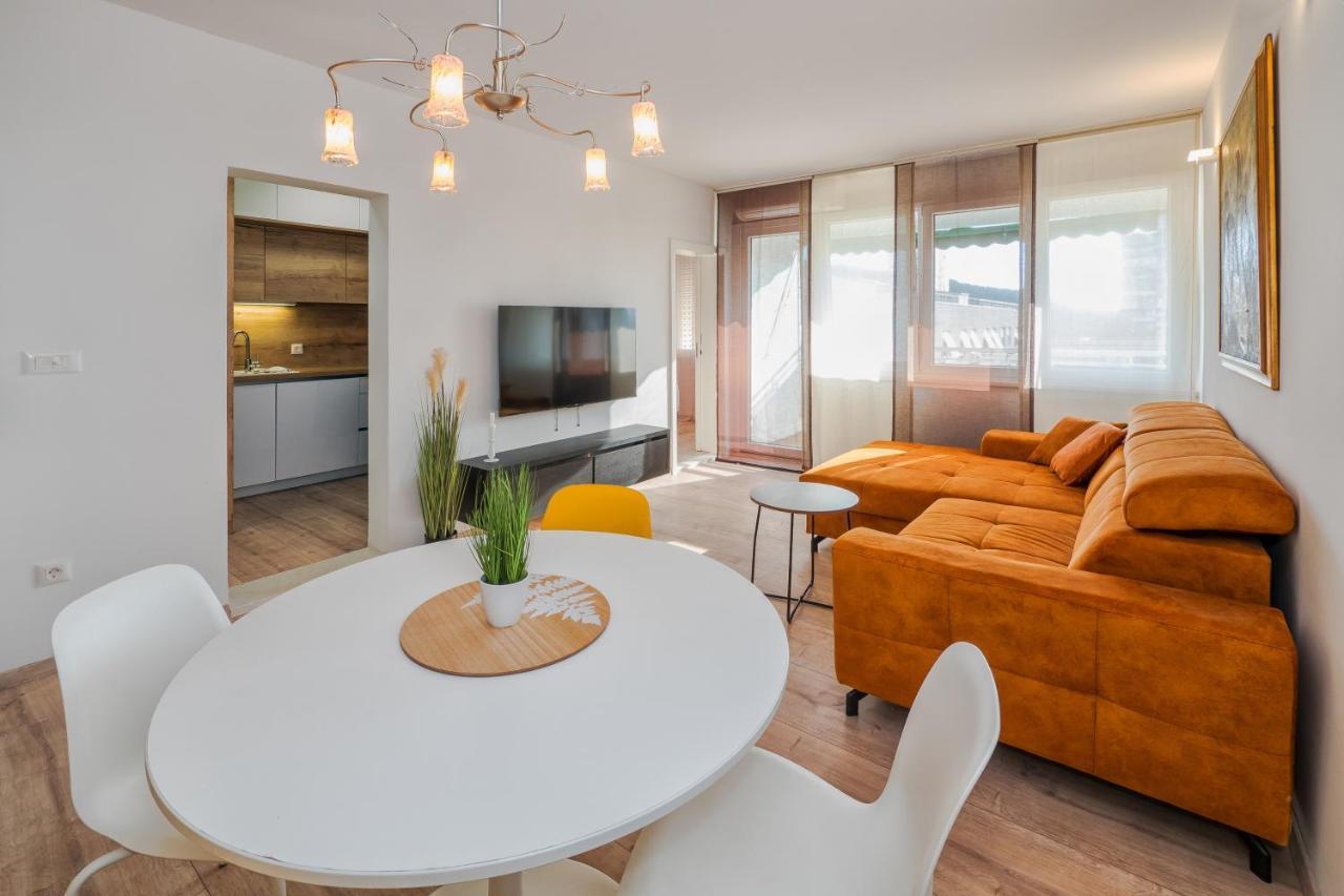 Spinut Sunset 3Bd Apartment - Sea View Balcony & Quiet Area Split Kültér fotó