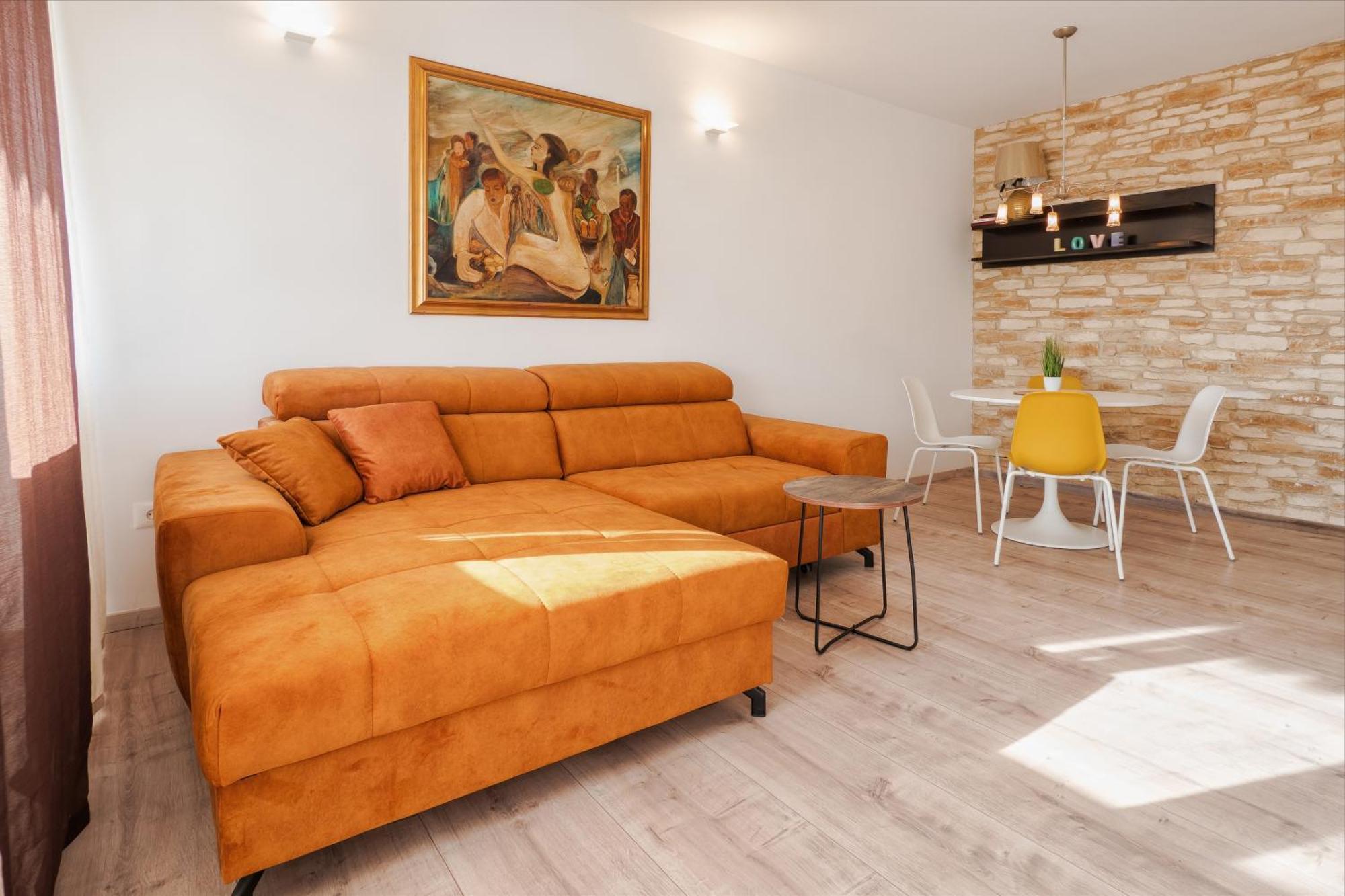 Spinut Sunset 3Bd Apartment - Sea View Balcony & Quiet Area Split Kültér fotó